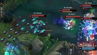 Xiaohu卢锡安圣枪巅峰输出 Light三杀收割战场 WBG3-2TES